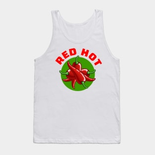 Red hot chili Tank Top